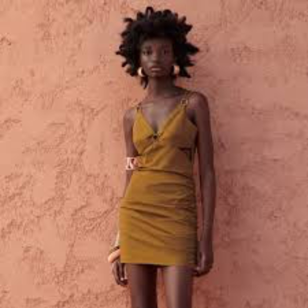 NWT Zara Cut-Out Mini Dress - Size M